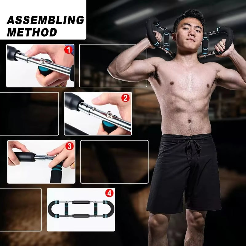 80-100Lb Arm Strength Trainer Sports Home Gym Equipment Exercise Machine Arm Blaster Biceps Machine De Musculation Chest Trainer
