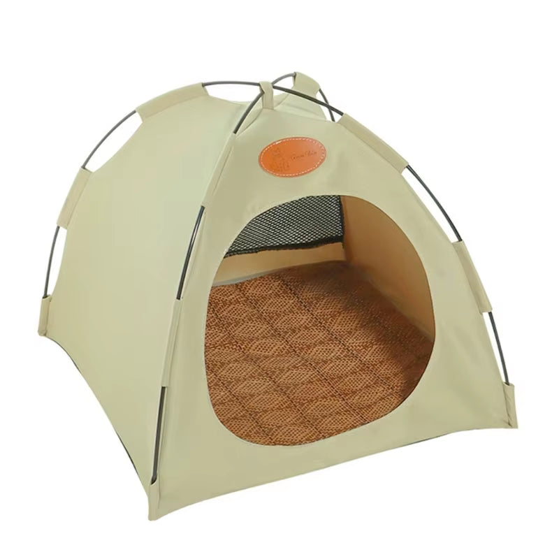 New Pet Tent Soft Bed Shelter Washable Cave Dogs House for Cat Small Dogs