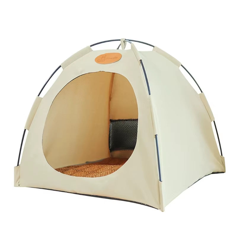 New Pet Tent Soft Bed Shelter Washable Cave Dogs House for Cat Small Dogs
