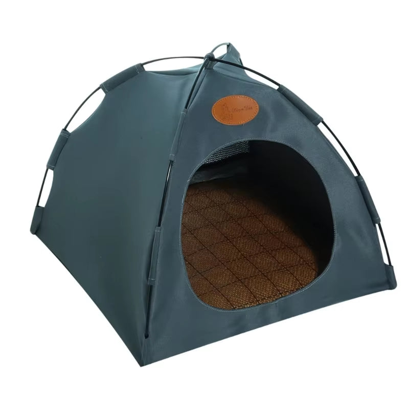 New Pet Tent Soft Bed Shelter Washable Cave Dogs House for Cat Small Dogs