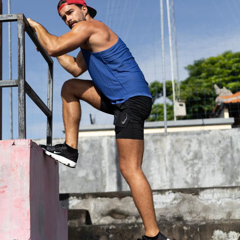 5 Pack Men'S Tank Top Sleeveless Sports Tops Breathable Y Suit Shorts, Solid Colour Simple Running Exercise Men'S Tank Top, Workout Muscle Shirt, Mentank Top