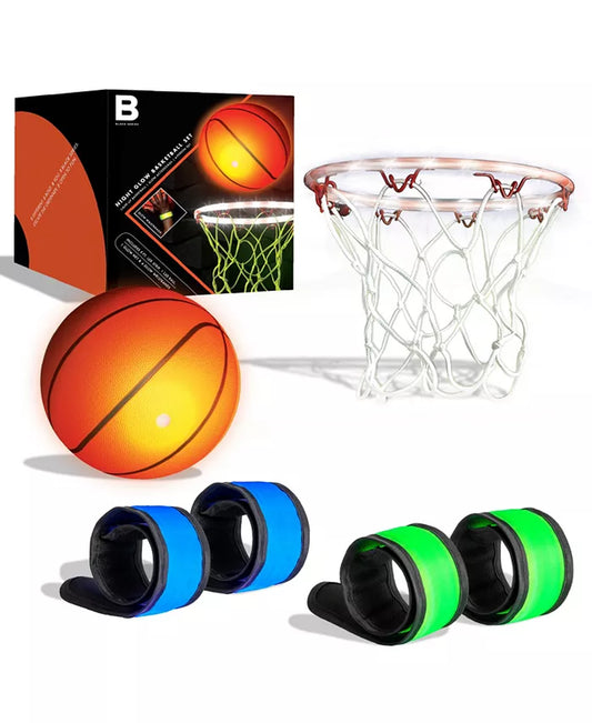 Night Glow Basketball Set