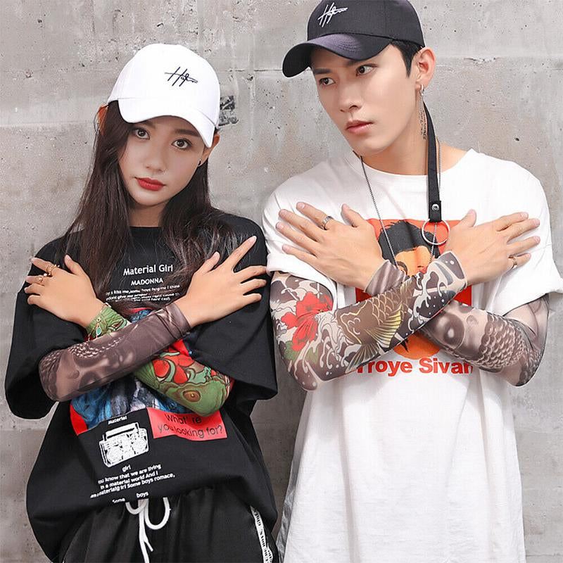 10Count Cooling Arm Sleeves Cover UV Sun Protection Outdoor Sport Summer Men Women