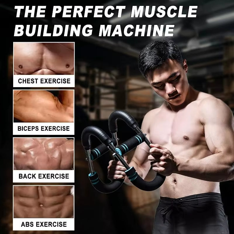 80-100Lb Arm Strength Trainer Sports Home Gym Equipment Exercise Machine Arm Blaster Biceps Machine De Musculation Chest Trainer