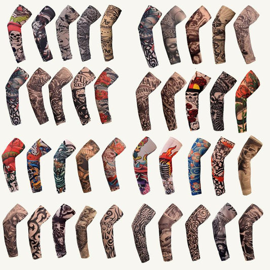 10Count Cooling Arm Sleeves Cover UV Sun Protection Outdoor Sport Summer Men Women