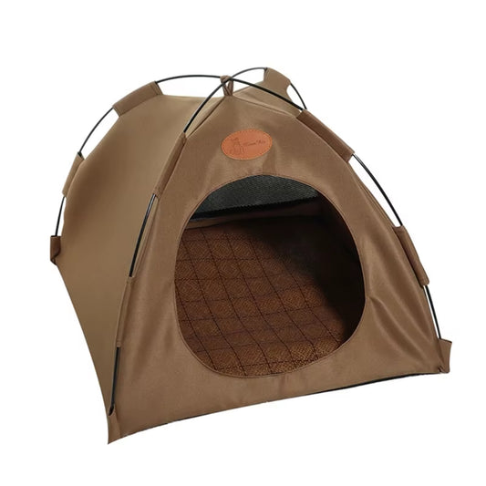 New Pet Tent Soft Bed Shelter Washable Cave Dogs House for Cat Small Dogs
